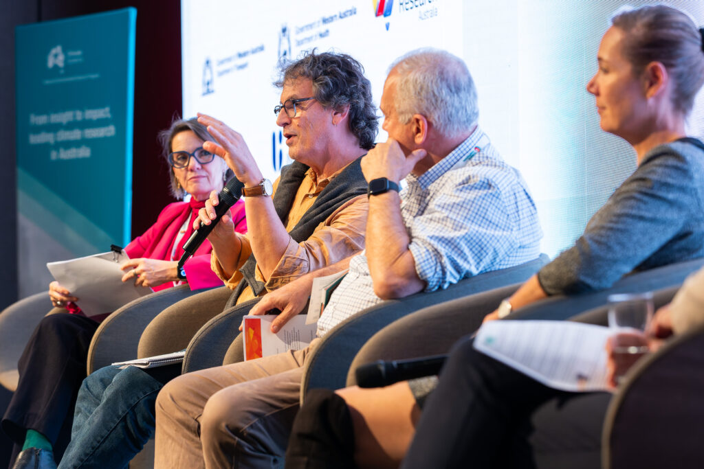 Climate Adaptation conference, speaker sessions. 