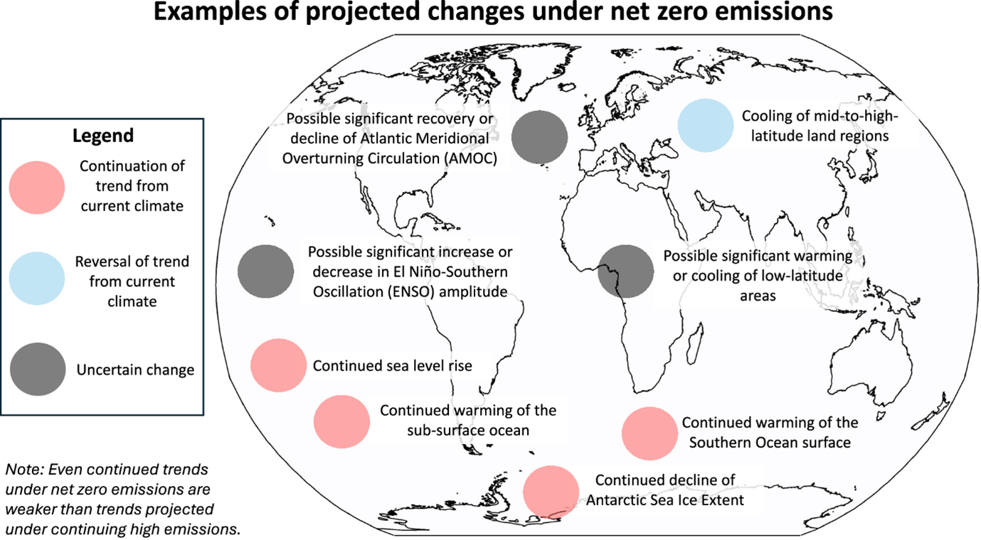 Netzero World Map Beyond net zero: What achieving global goals means for Australia’s ...