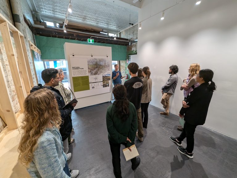 The ECR group hearing from an organisation impacted by climate events